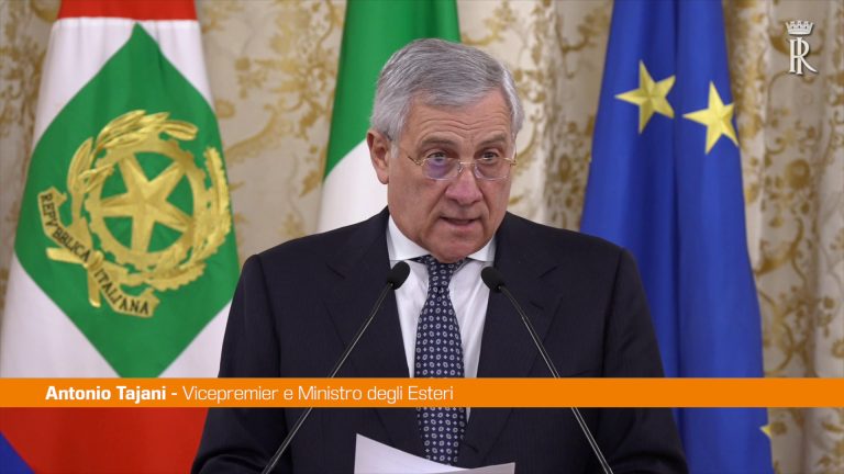 Tajani “Diplomazia italiana impegnata a costruire ponti”
