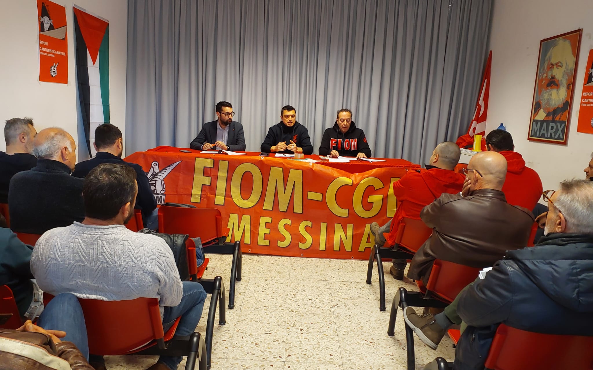 Cantieri navali, Fiom Cgil chiede il rilancio del settore
