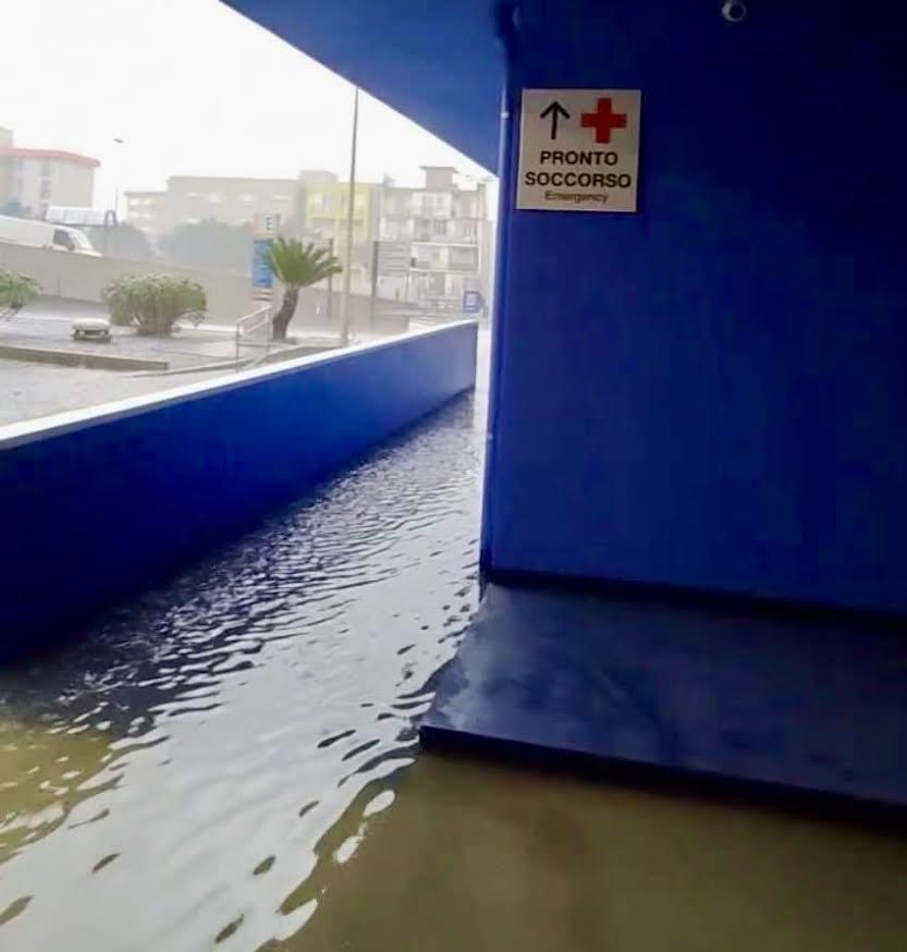 Policlinico, Pronto soccorso allagato: la furia della Uil-Fpl