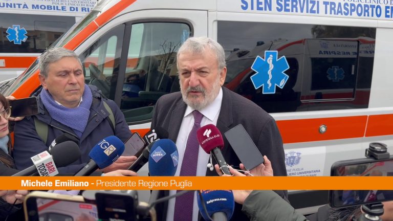 Emiliano “Governo Meloni ha preso 60 milioni dalla Puglia”