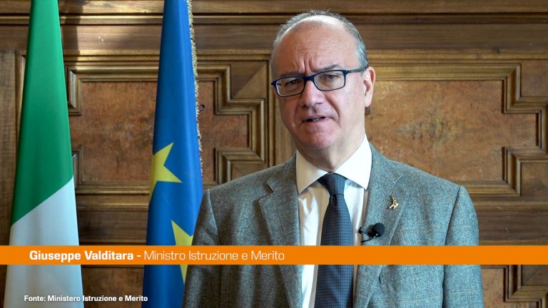 Scuola, Valditara “Impegno per diffondere i valori dello sport”