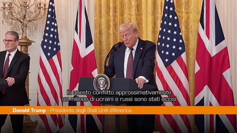 Ucraina, Trump “Fatti progressi per porre fine alla guerra”