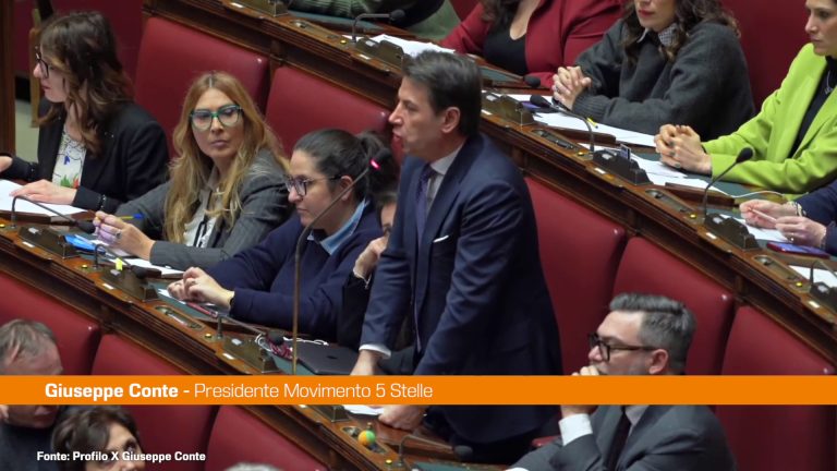 Almasri, Conte “Meloni venga a riferire in Parlamento”