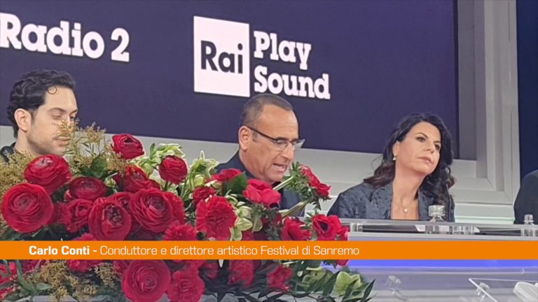 Sanremo, Conti “Per me un sogno aprire il Festival con Benigni”