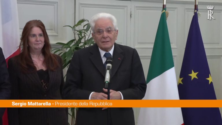 Mattarella “Tra Italia e Francia forti legami e collaborazioni”