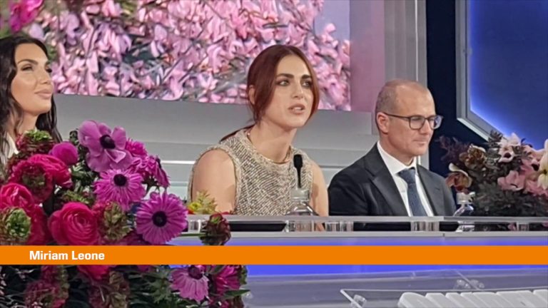 Sanremo, Miriam Leone “Non vi nascondo l’emozione”