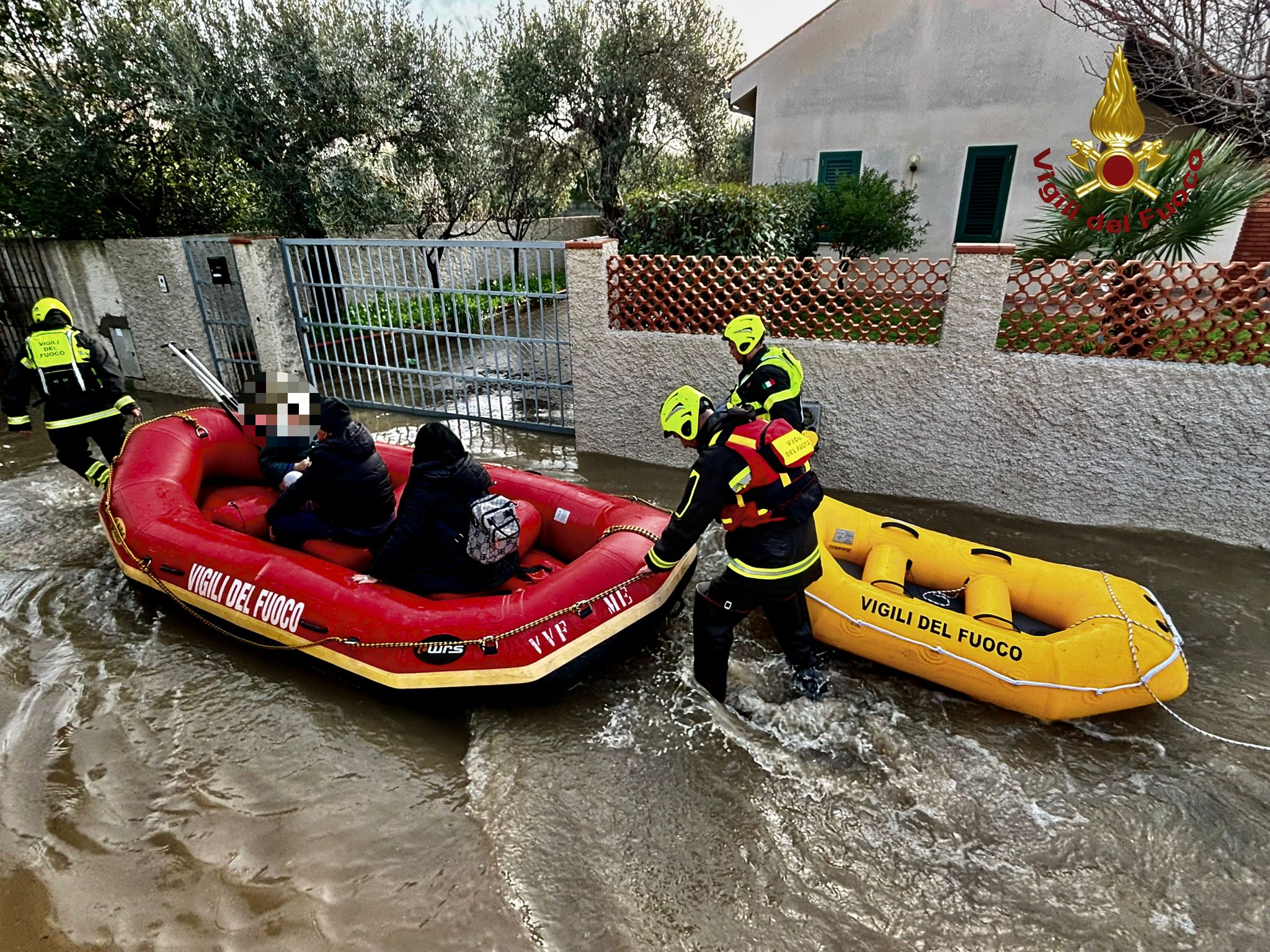 Maltempo a Messina: in azione la Protezione civile