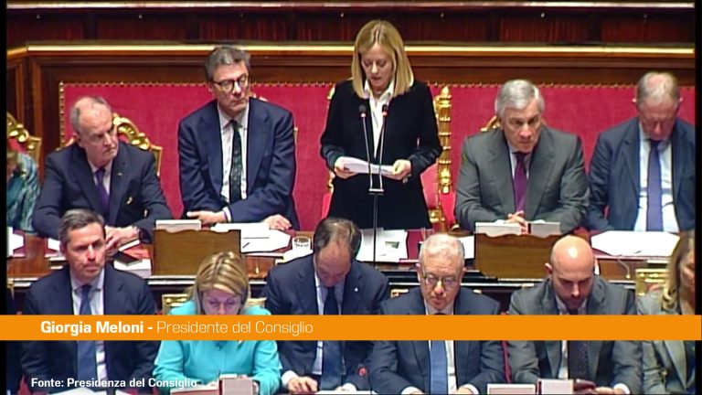 Meloni “Sostegno all’Ucraina mai in discussione, siamo con Mattarella”