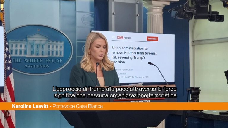 Caso Signal, Leavitt “Dai democratici campagna per creare caos”