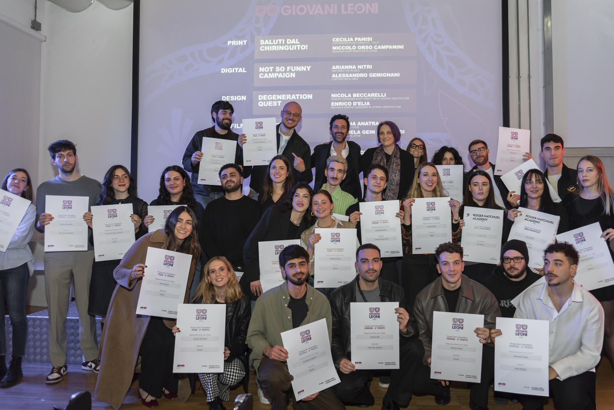 “Giovani Leoni” (ADCI): premiati due messinesi