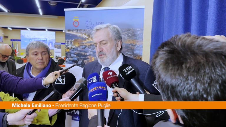 Crisi idrica, Emiliano “Non ci sono soluzioni a impatto zero”