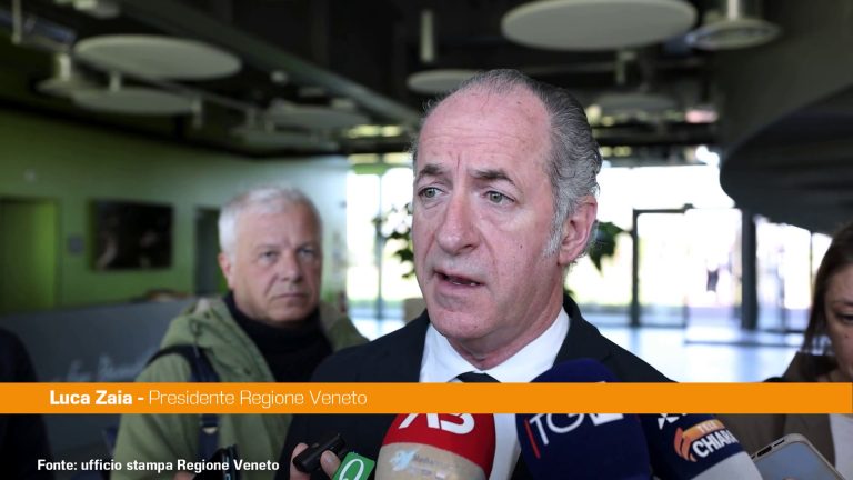 Zaia “Terzo mandato? La politica discute, io impegnato a lavorare”