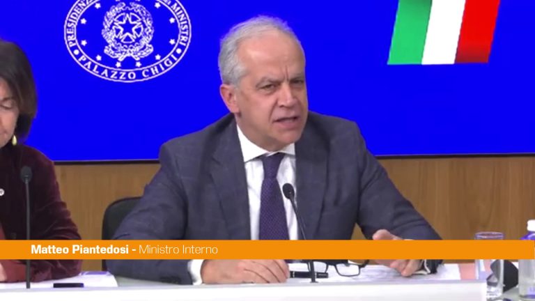 Piantedosi “Non condivido sentenza della Cassazione sul caso Diciotti”