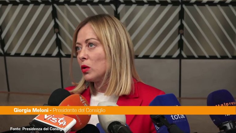 Meloni “Ventotene? Sconvolta dalla reazione scomposta della sinistra”