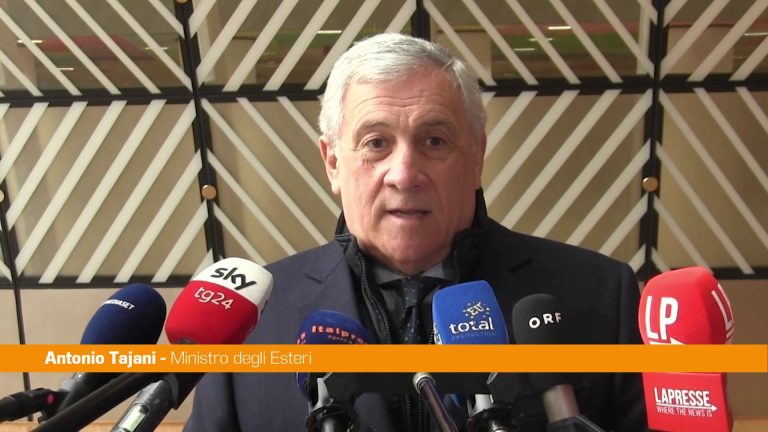 Tajani “Valutiamo piano Kallas, attendiamo sviluppi diplomatici”