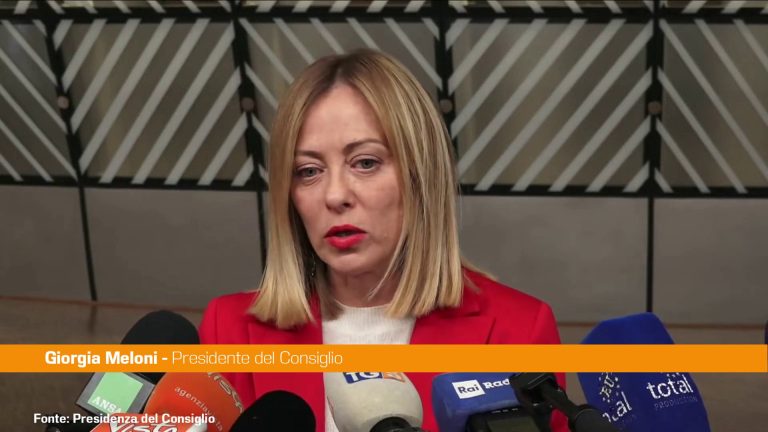 Ucraina, Meloni “Garanzie di sicurezza per una pace giusta e duratura”