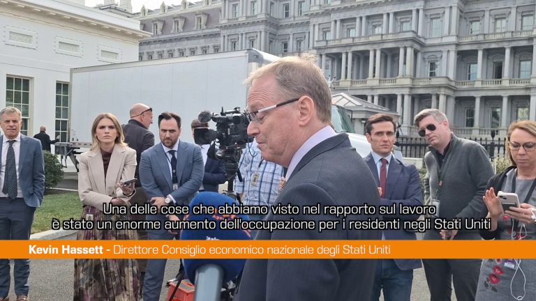 Usa, Hassett “Aumenta l’occupazione per i residenti”