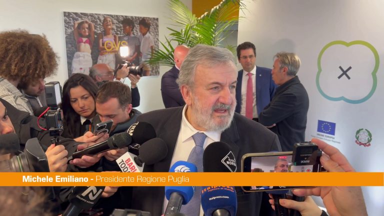 Puglia, Emiliano “Con blocco Porsche abbiamo perso 450 posti lavoro”