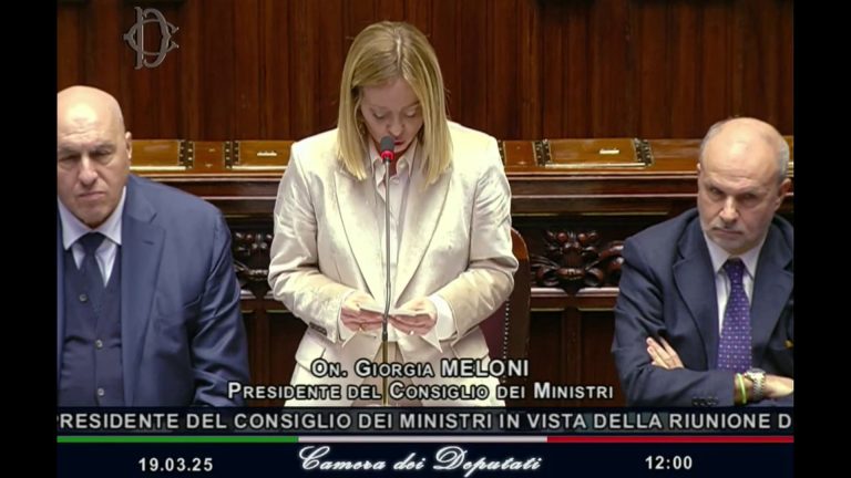 Ucraina, Meloni “La telefonata Trump-Putin è un primissimo spiraglio”