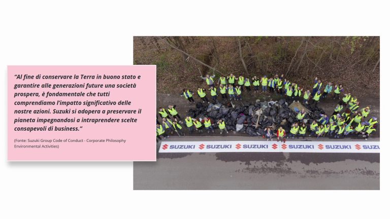 Suzuki racconta il suo impegno sostenibile