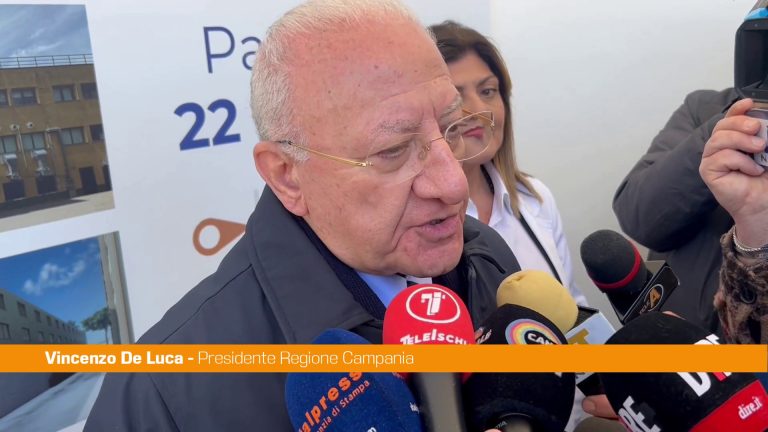 Sanità, De Luca “Su graduatorie valutare posizione partenza Regioni”