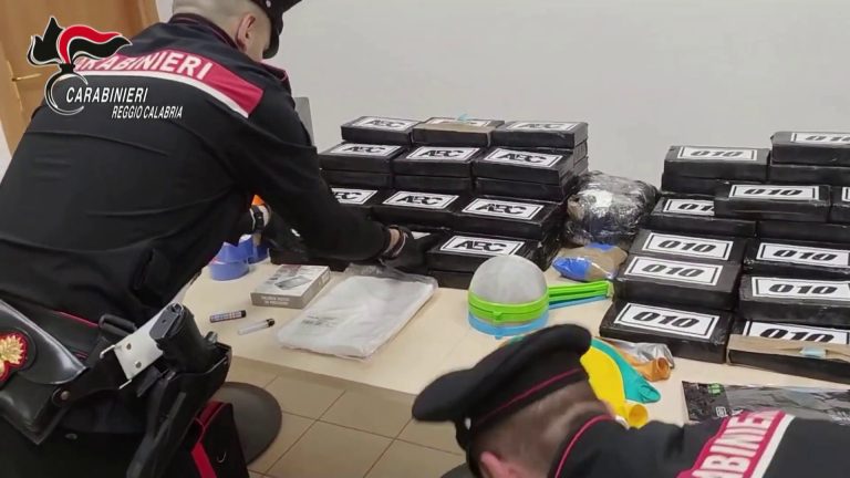 Scoperta raffineria di cocaina nella piana di Gioia Tauro
