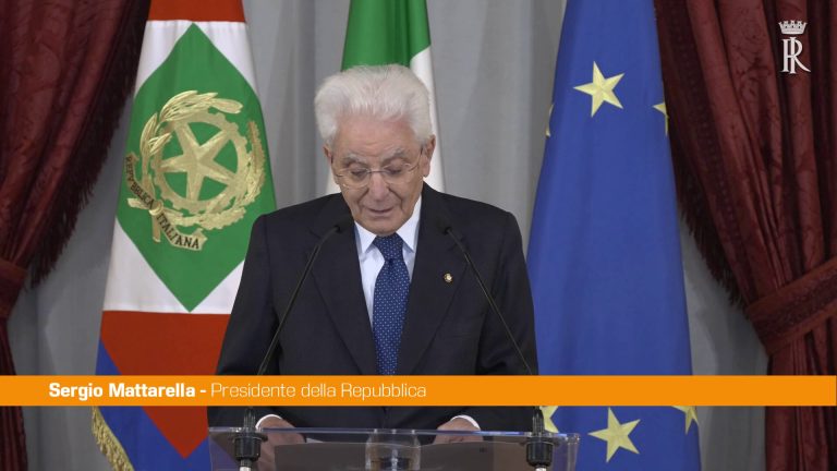 Mattarella “Le nuove generazioni traggano alimento dalla storia”