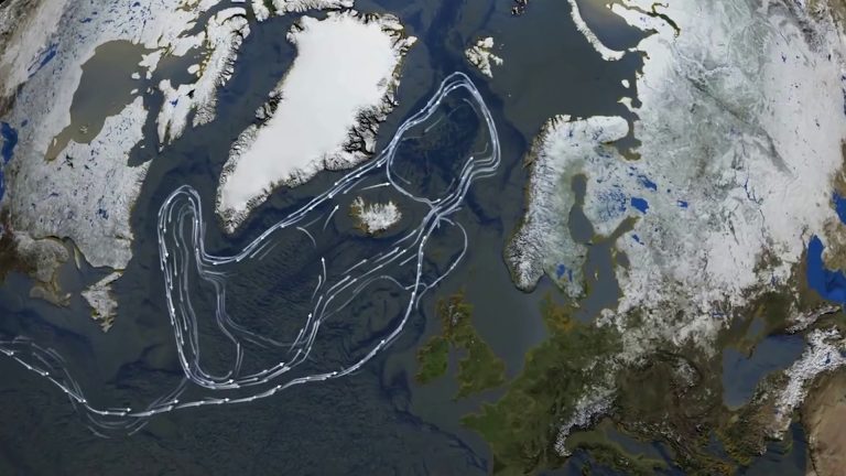 I cambiamenti climatici rallentano la Corrente Circumpolare Antartica