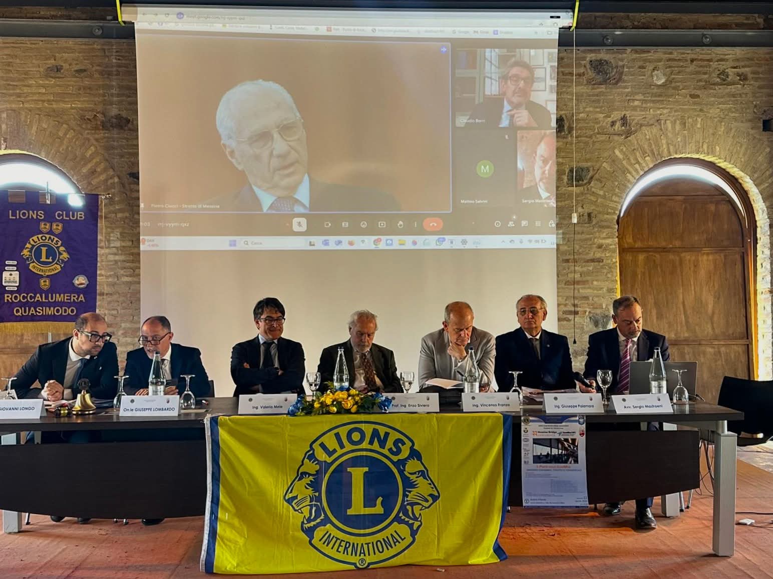 Convegno “Il Ponte nello ScanMed”, Salvini: “Lavori tra qualche settimana”