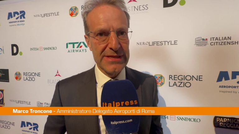AdR, premio NIAF a Troncone “Investiamo tanto nel capitale umano”