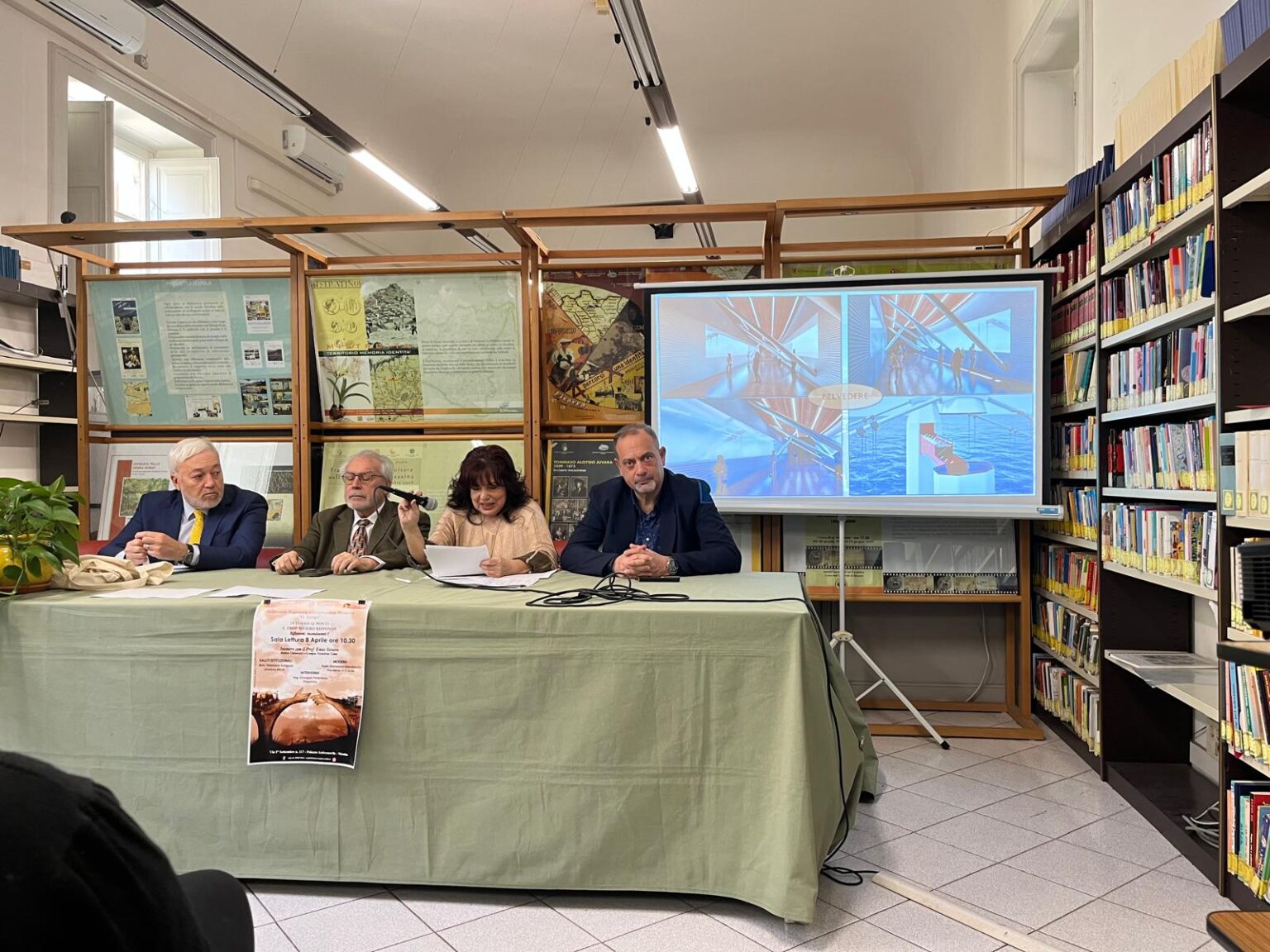 Ponte sullo Stretto, incontro alla Biblioteca Regionale Universitaria con Enzo Siviero e Giuseppe Palamara