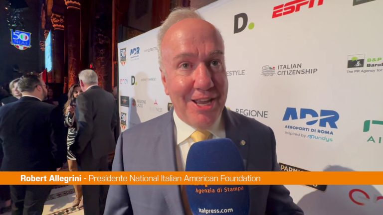 NIAF celebra 50 anni, Allegrini “A Washington ci sarà Bocelli”