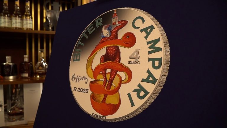 Campari, una moneta celebra l’eccellenza del Made in Italy