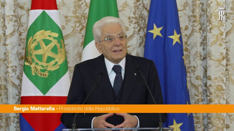 Mattarella “Polizia dà sicurezza anche di fronte ai nuovi pericoli”