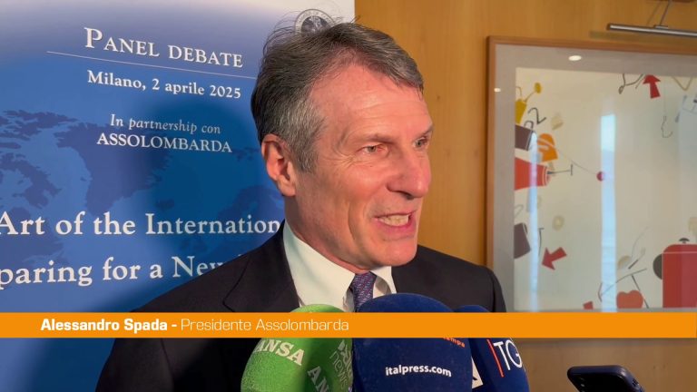 Spada “Politica dei dazi è assolutamente sbagliata”