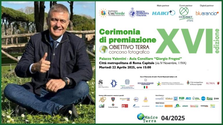 Madre Terra – 22 aprile: Cerimonia di premiazione Obiettivo Terra 2025