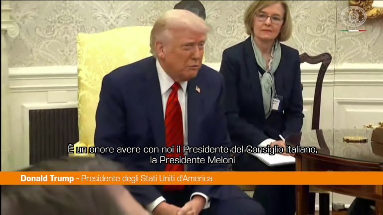 Trump “Meloni ha conquistato l’Europa, è speciale”
