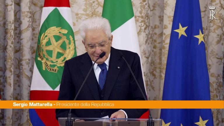 Mattarella riceve delegazione della Fondazione per la Sussidiarietà