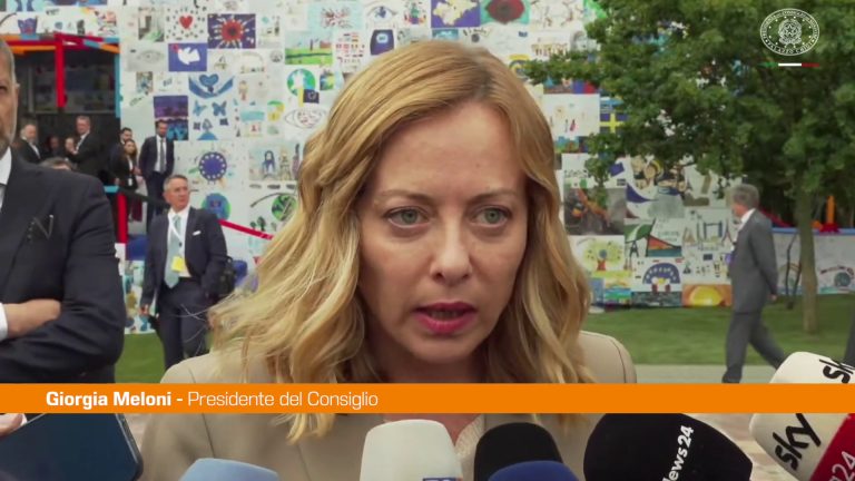 Ucraina, Meloni “L’Italia non è disponibile all’invio di truppe”