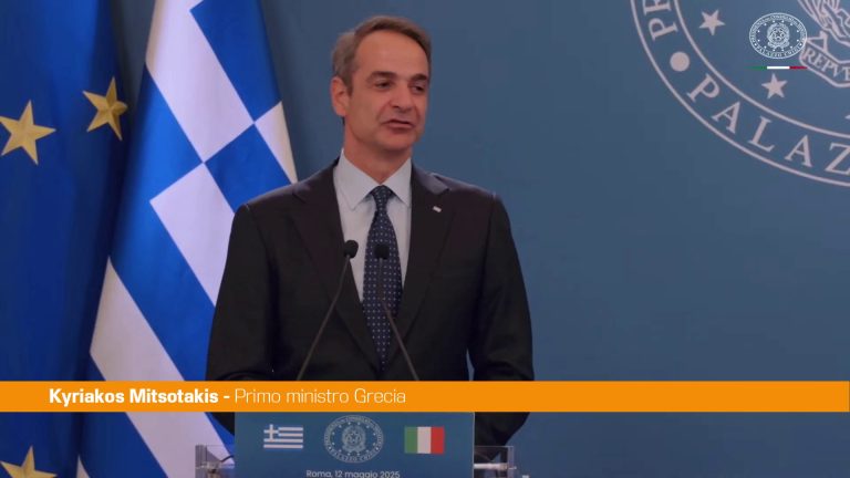 Mitsotakis “Rapporto Italia-Grecia affronta nuove sfide e opportunità”