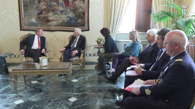 Mattarella riceve nuovi ambasciatori per le Lettere Credenziali