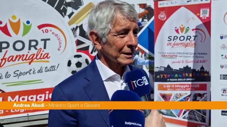 “Sport in famiglia”, Abodi “Progetto da moltiplicare”