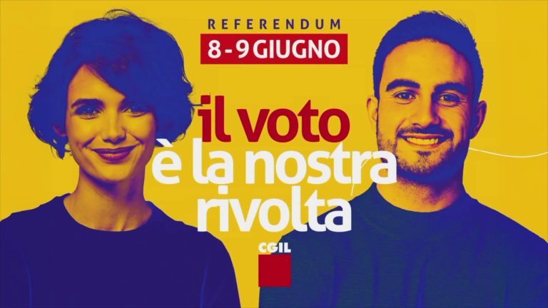 Referendum, nel nuovo spot Cgil un “passaparola” per la partecipazione