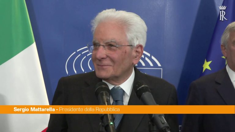 Mattarella agli eurodeputati “La Repubblica Italiana vi è vicina”