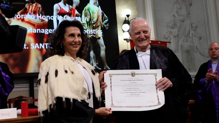 UniMe: conferito dottorato “Honoris causa” a Santo Versace