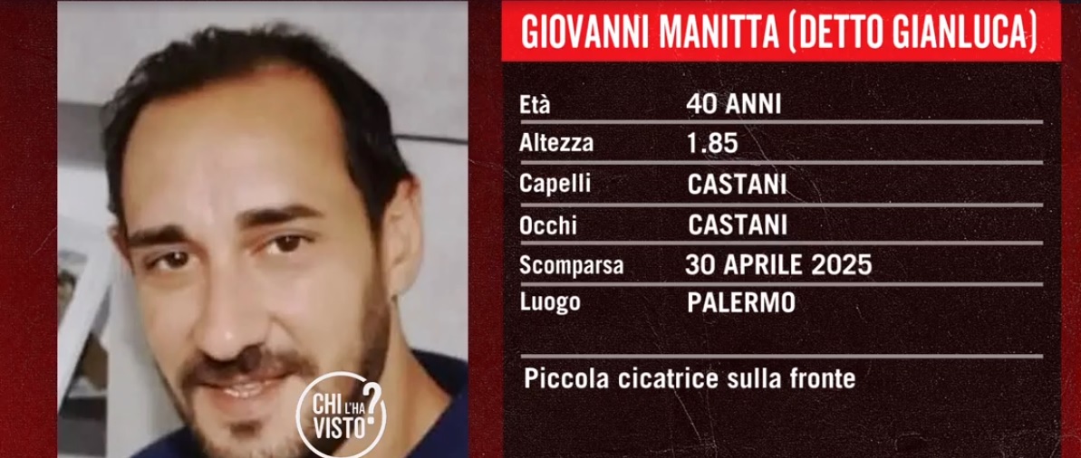 Scomparsa di Giovanni Manitta: ritrovata l’auto