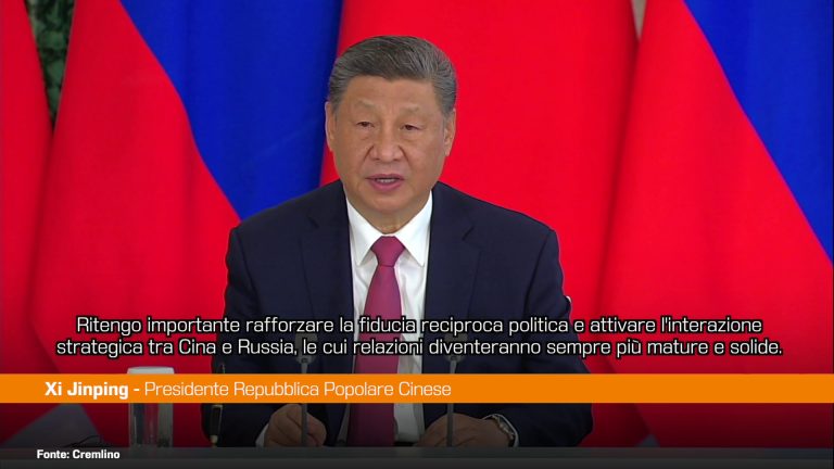 Xi Jinping “Cooperazione Cina-Russia supererà ogni ostacolo”