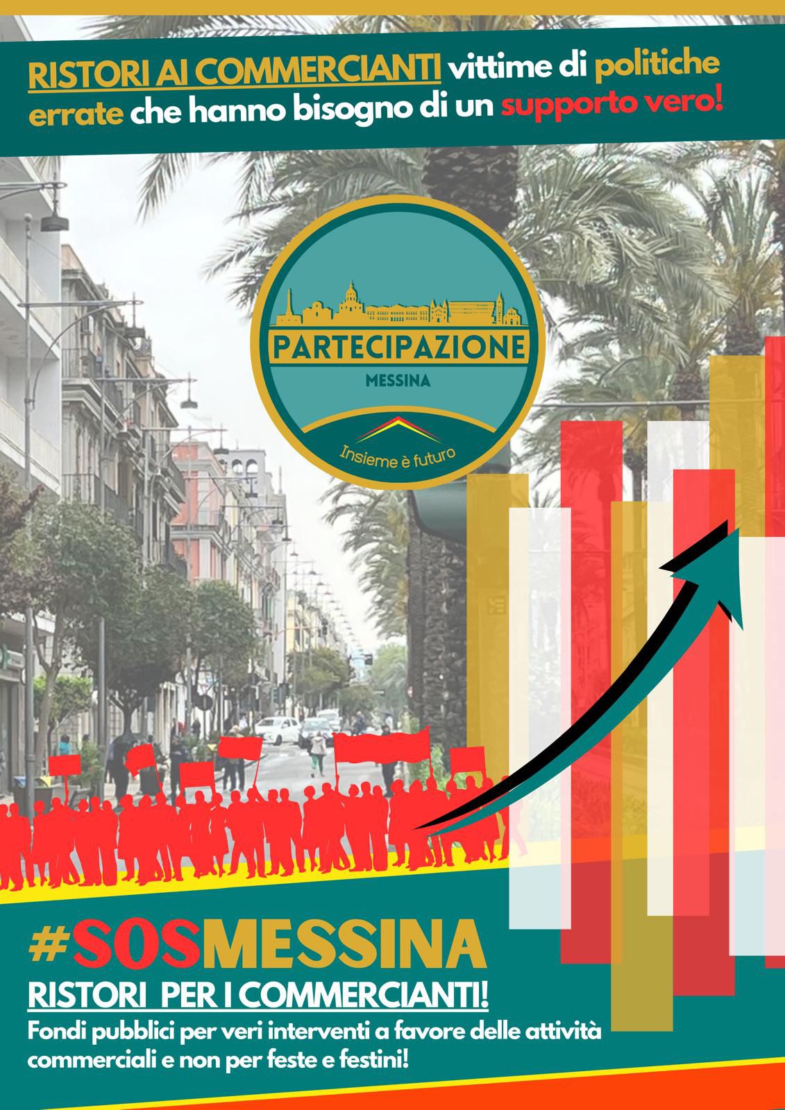 Rete civica “Partecipazione” presenta le sue proposte per sostenere i commercianti colpiti dai cantieri del tram
