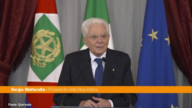 Mattarella “Non rassegniamoci alla supremazia delle cattive notizie”