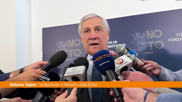 Tajani “Forza Italia in ottima salute ma non ci accontentiamo”